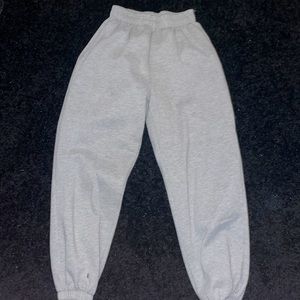 High Waisted Gray Jogger